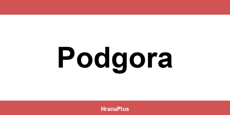 Konzum Podgora – radno vrijeme