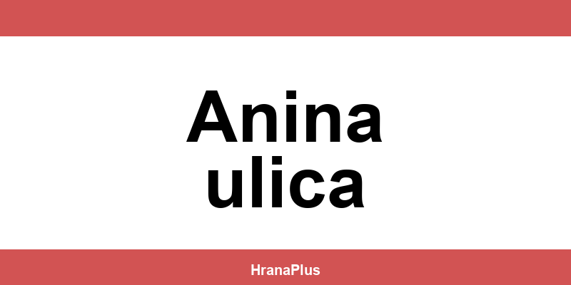 Konzum Anina ulica – radno vrijeme