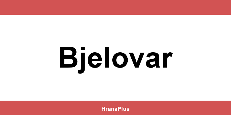 Konzum Bjelovar – radno vrijeme