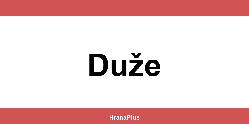 Konzum Duže – radno vrijeme