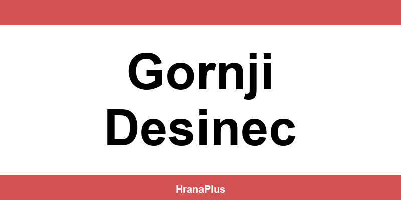 Konzum Gornji Desinec – radno vrijeme