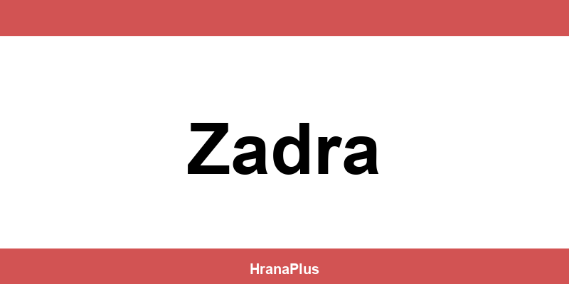 Konzum Zadra – radno vrijeme