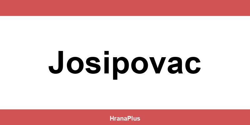 Konzum Josipovac – radno vrijeme