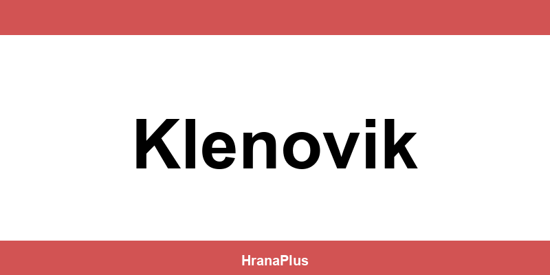 Konzum Klenovik – radno vrijeme