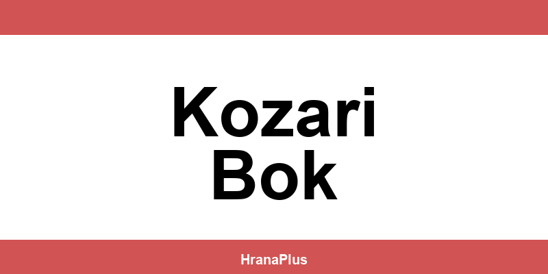 Konzum Kozari Bok – radno vrijeme