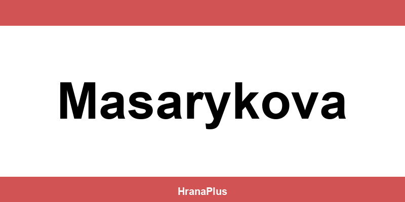 Konzum Masarykova – radno vrijeme