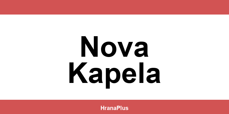 Konzum Nova Kapela – radno vrijeme