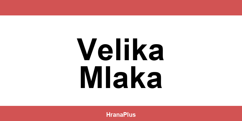 Konzum Velika Mlaka – radno vrijeme